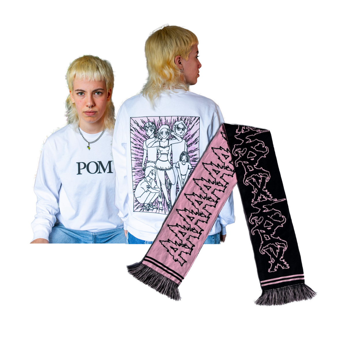 Scarf + Long Sleeve Bundle