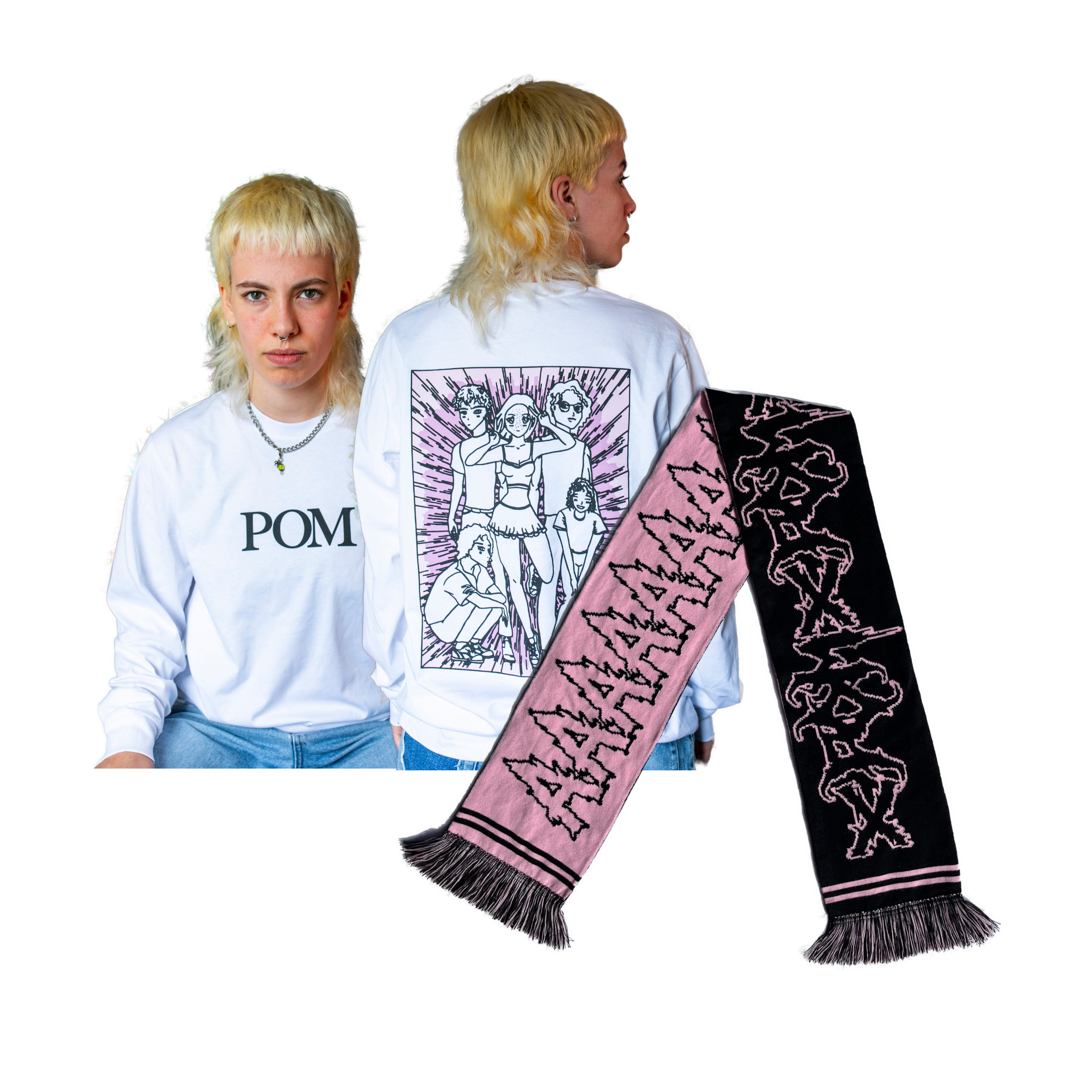 Scarf + Long Sleeve Bundle
