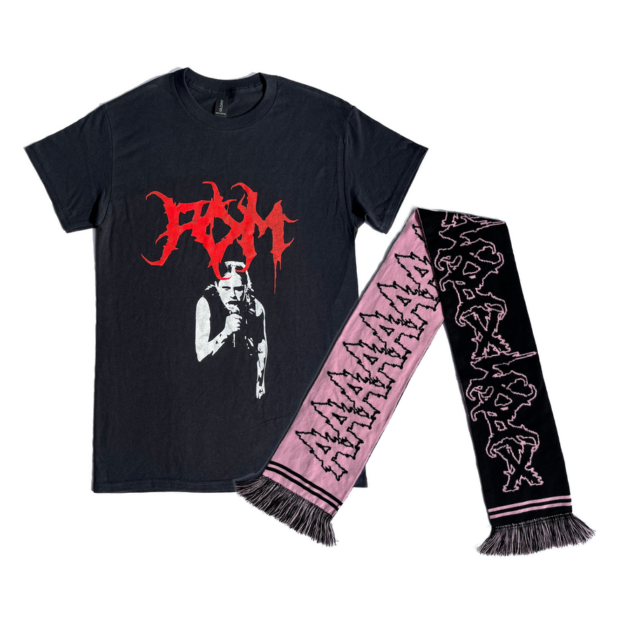 Scarf + Metal Michael T-shirt Bundle